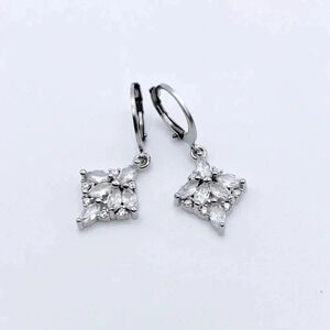SILVER Hoops Earrings